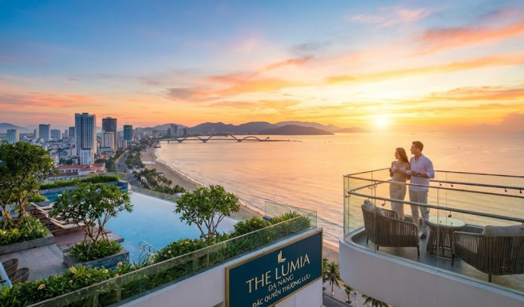 Chung cư cao cấp The Lumia Đà Nẵng với thiết kế chuẩn Resort
